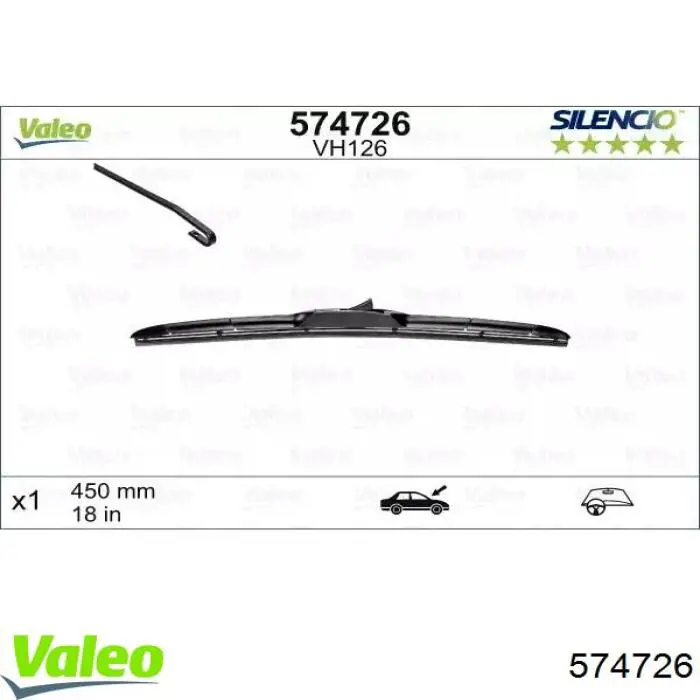 Pióro wycieraczki szyby przedniej pasażera Mitsubishi 8250A375 cena, od 21,15 USD