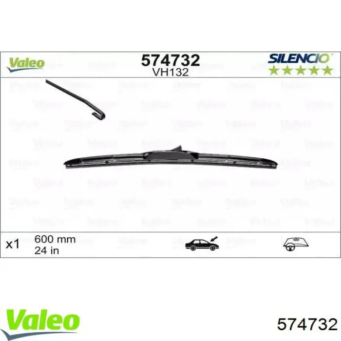 Pióro wycieraczki szyby przedniej kierowcy Mitsubishi 8250A815 cena, od 37,39 USD