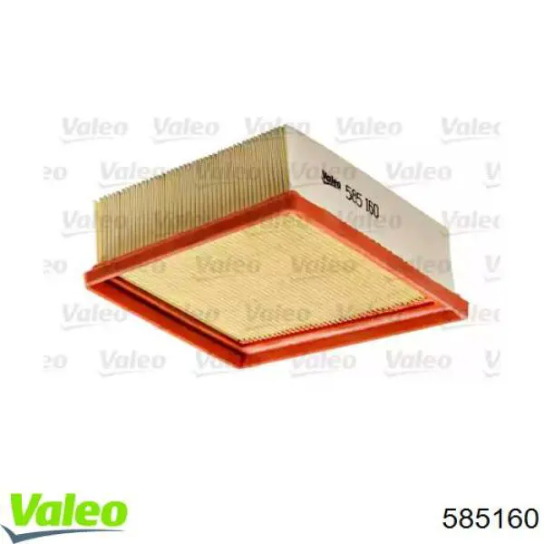 Filtr powietrza VALEO 585160 cena, od 8,44 USD