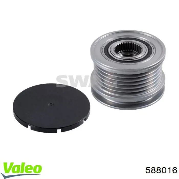 Do koszyka 588016 VALEO Koło pasowe alternatora
