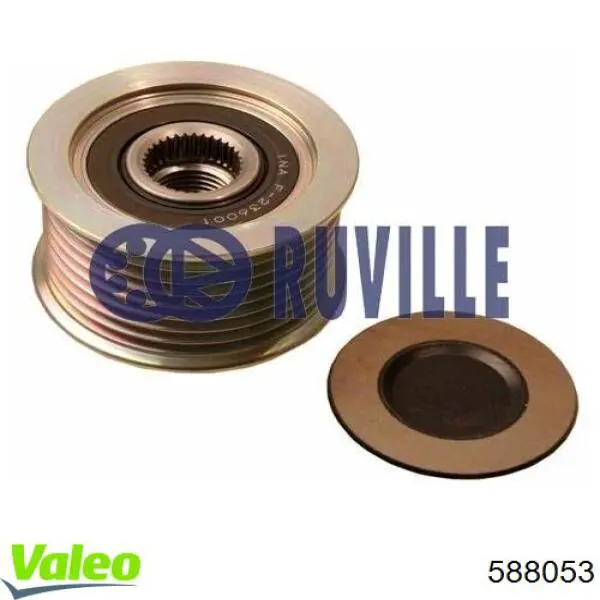Do koszyka 588053 VALEO Koło pasowe alternatora