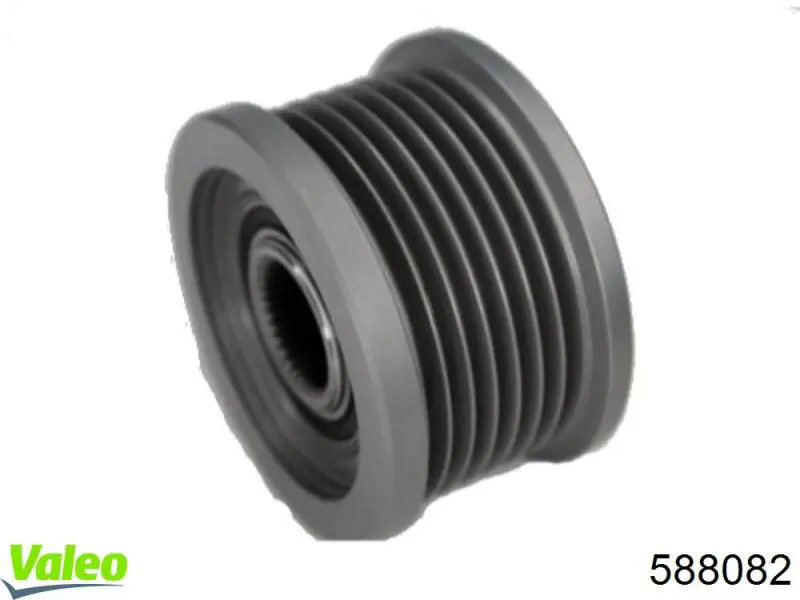 Do koszyka 588082 VALEO Koło pasowe alternatora