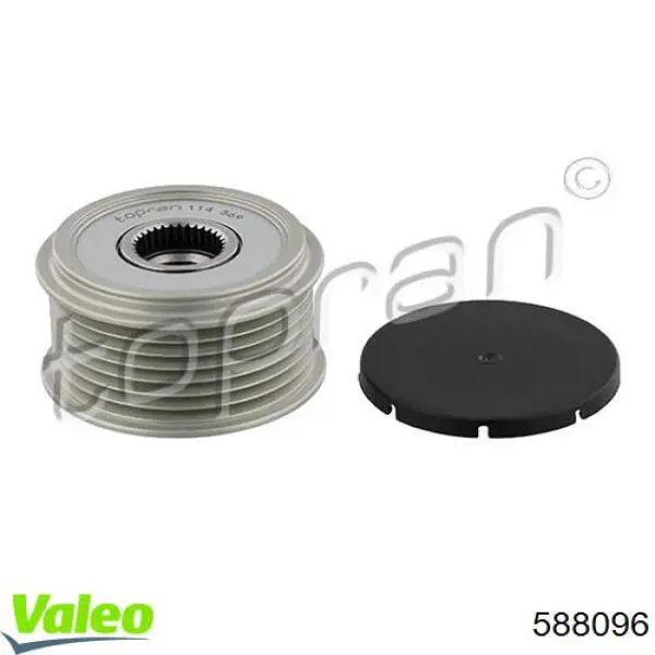 Do koszyka 588096 VALEO Koło pasowe alternatora