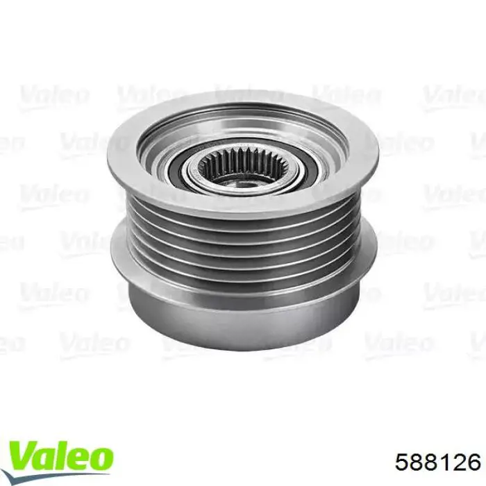 588126 VALEO koło pasowe alternatora