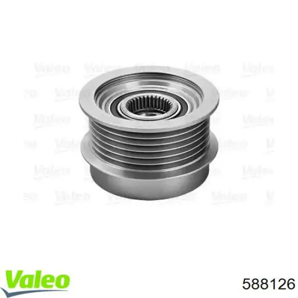 Koło pasowe alternatora VALEO 588126 cena, od 59,46 USD