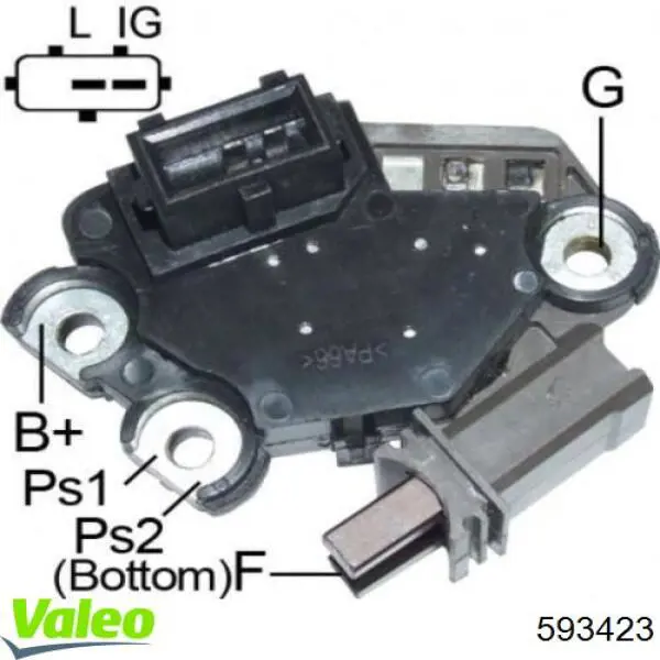 593423 VALEO Regulator alternatora (przekaźnik ładowania)