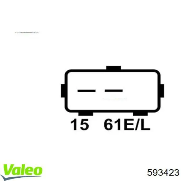 Regulator alternatora (przekaźnik ładowania) VALEO 593423 cena, od 39,28 USD