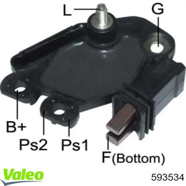 593534 VALEO Regulator alternatora (przekaźnik ładowania)