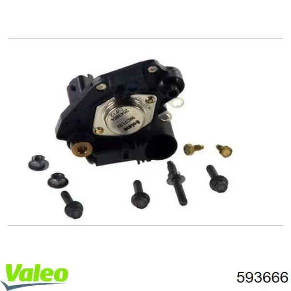 Regulator alternatora (przekaźnik ładowania) VALEO 593666
