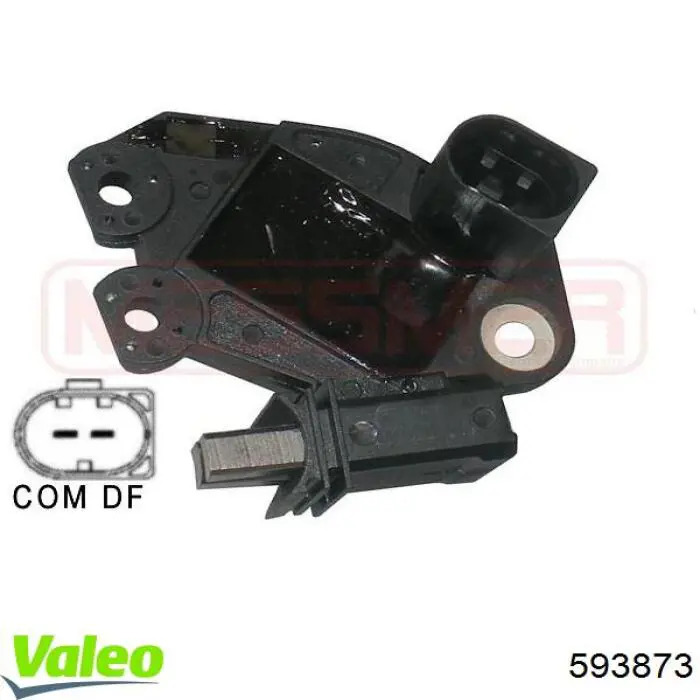 Regulator alternatora (przekaźnik ładowania) VALEO 593873 cena, od 62,79 USD