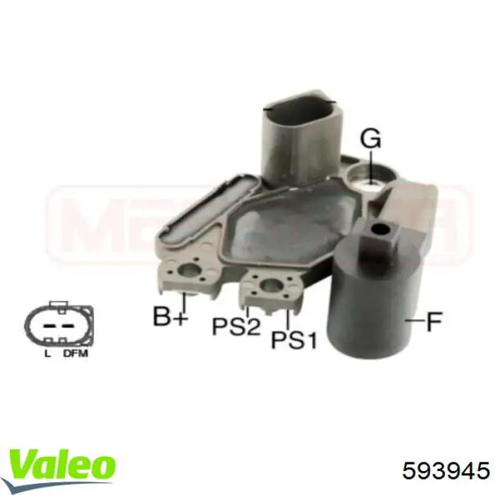 A0031541606 Mercedes Regulator alternatora (przekaźnik ładowania)