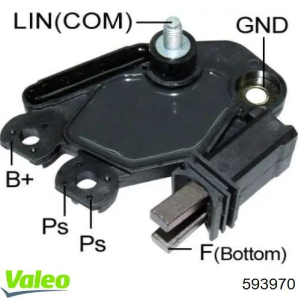 Regulator alternatora (przekaźnik ładowania) 593970 VALEO