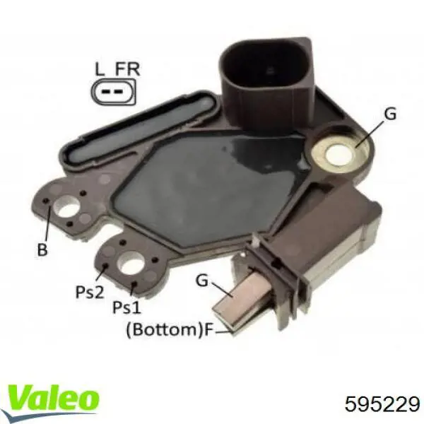 Regulator alternatora (przekaźnik ładowania) VALEO 595229 cena, od 32,14 USD