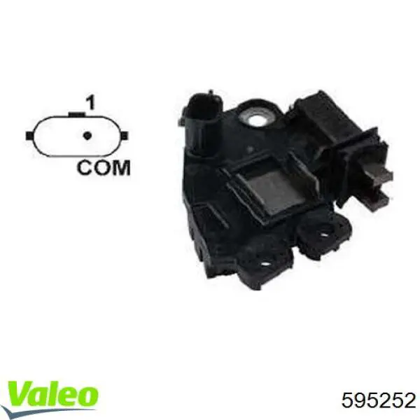 Do koszyka 595252 VALEO Regulator alternatora (przekaźnik ładowania)