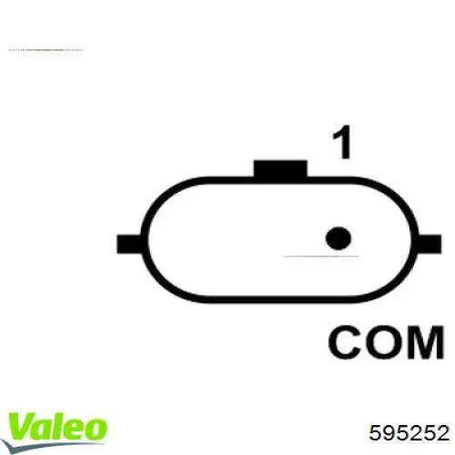 Regulator alternatora (przekaźnik ładowania) VALEO 595252 cena, od 73,80 USD