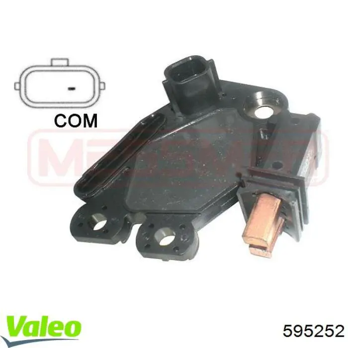 Regulator alternatora (przekaźnik ładowania) VALEO 595252