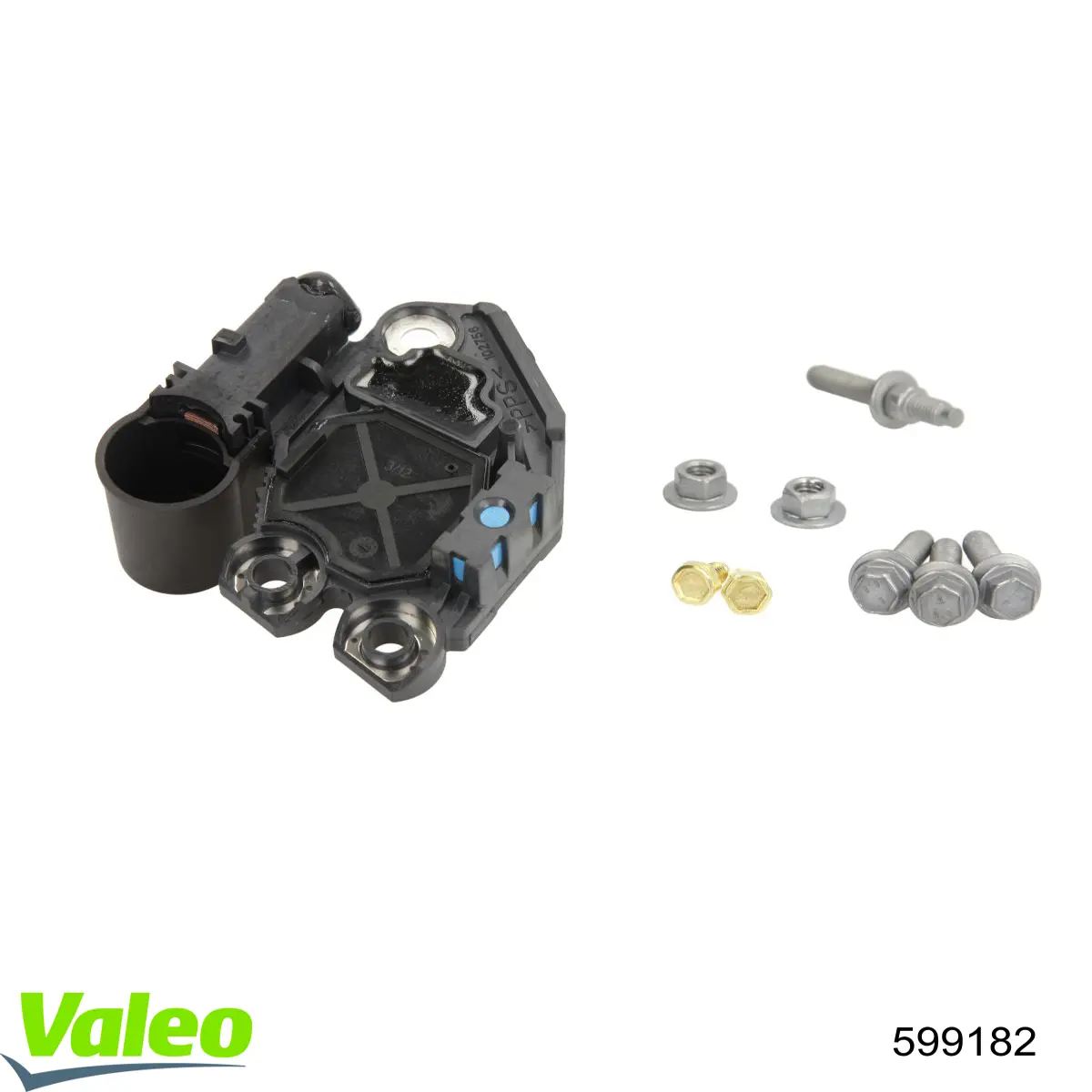 Do koszyka 599182 VALEO Regulator alternatora (przekaźnik ładowania)