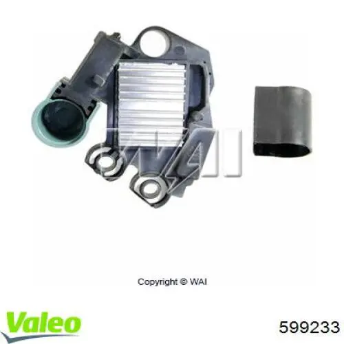 Regulator alternatora (przekaźnik ładowania) 599233 VALEO
