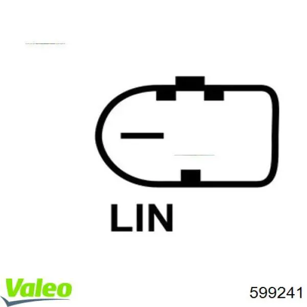 599241 VALEO Regulator alternatora (przekaźnik ładowania)