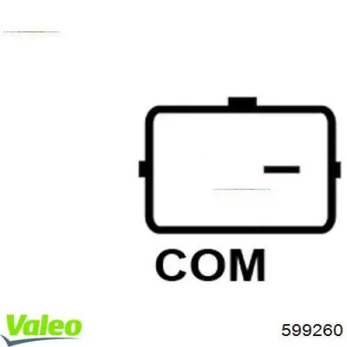 Do koszyka 599271 VALEO Regulator alternatora (przekaźnik ładowania)