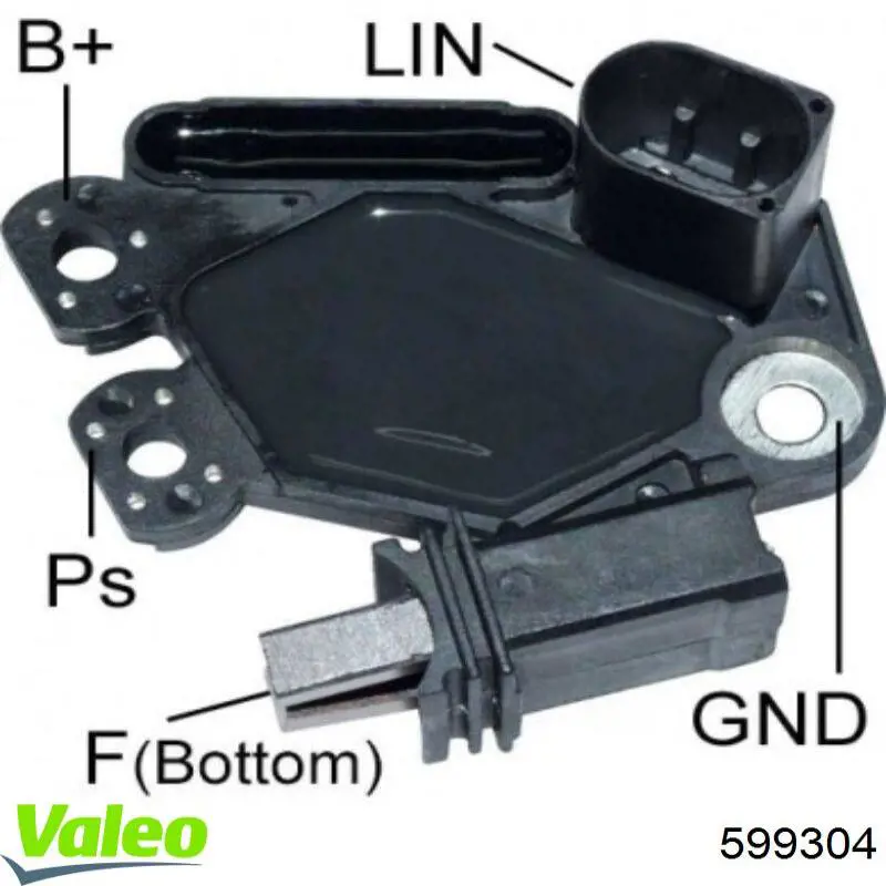 Regulator alternatora (przekaźnik ładowania) 599304 VALEO