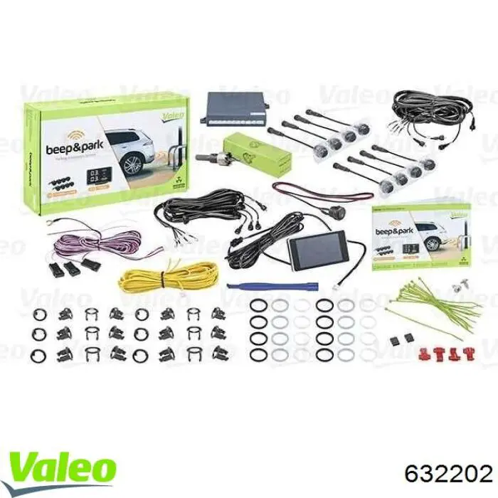 Czujnik parkowania, zestaw montażowy VALEO 632202 cena, od 301,25 USD