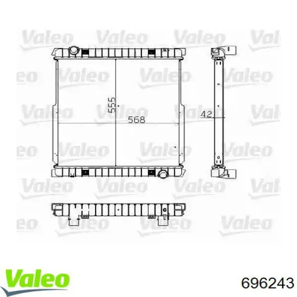  Wentylator elektryczny układu chłodzenia kompletny (silnik+wirnik) Audi A6 