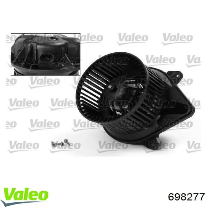 Silniczek wentylatora nagrzewnicy (ogrzewacza wnętrza) VALEO 698277 cena, od 85,65 USD