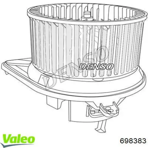 Silniczek wentylatora nagrzewnicy (ogrzewacza wnętrza) VALEO 698383 cena, od 108,08 USD