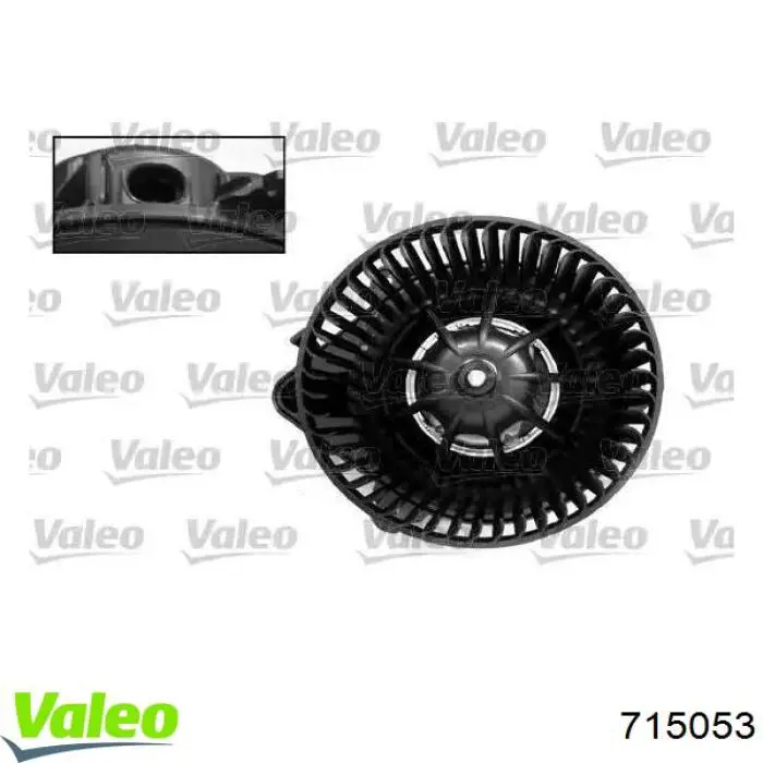 Silniczek wentylatora nagrzewnicy (ogrzewacza wnętrza) VALEO 715053 cena, od 82,83 USD