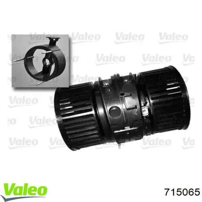 Silniczek wentylatora nagrzewnicy (ogrzewacza wnętrza) VALEO 715065 cena, od 80,13 USD