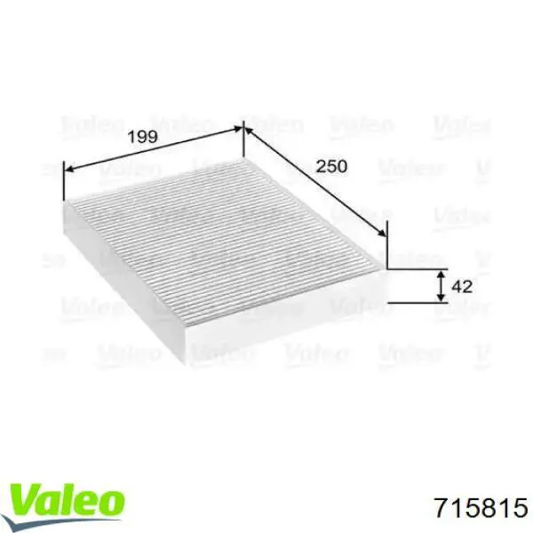 715815 VALEO filtr kabiny