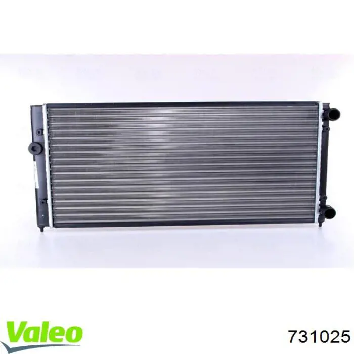 Do koszyka 731025 VALEO Chłodnica silnika