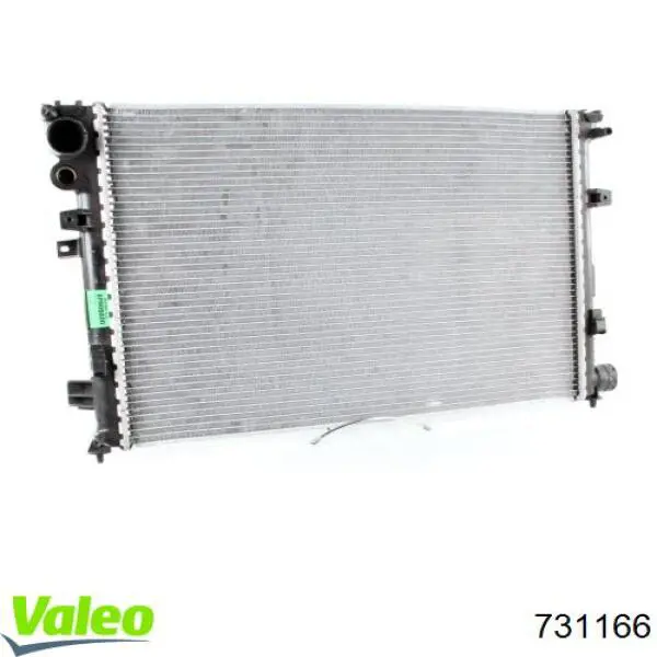 Do koszyka 731166 VALEO Chłodnica silnika
