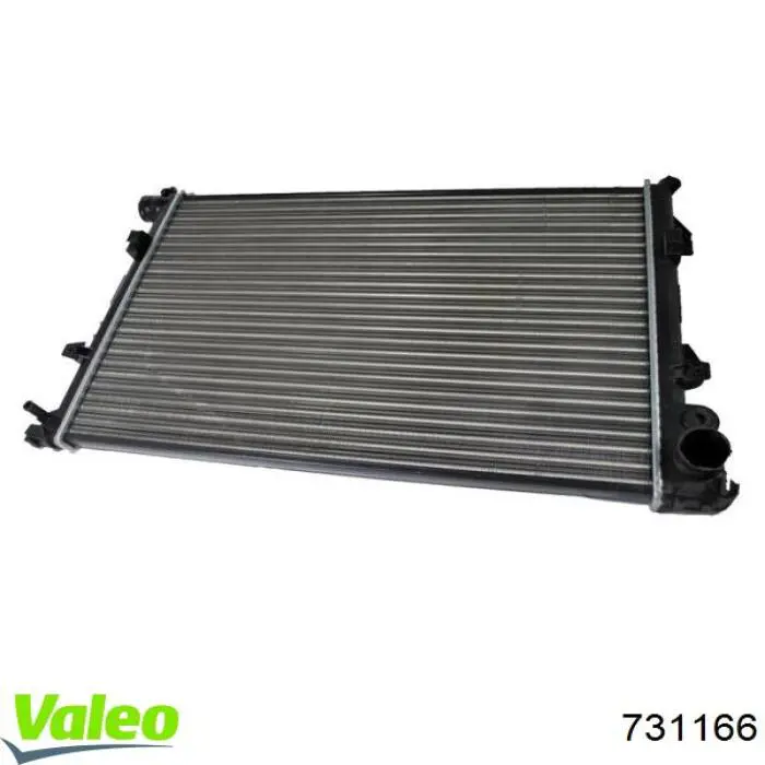 Chłodnica silnika VALEO 731166 cena, od 86,83 USD