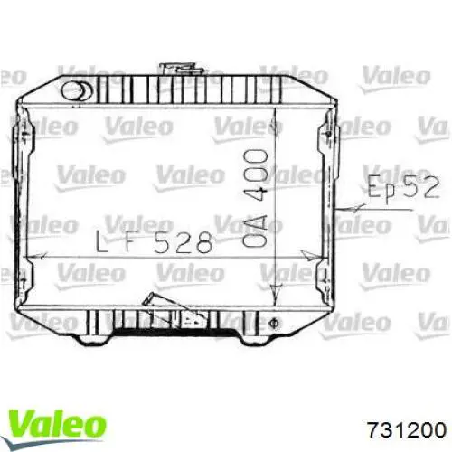 Chłodnica silnika Toyota 1640054280 cena, od 933,86 USD