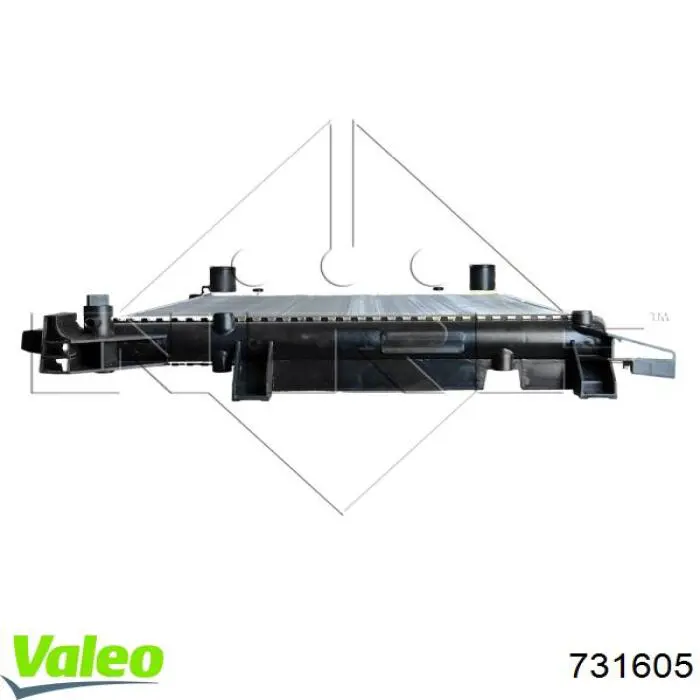 Chłodnica silnika VALEO 731605 cena, od 96,65 USD