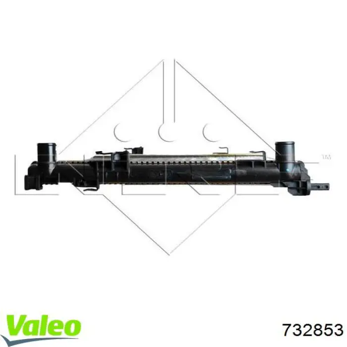 Do koszyka 732853 VALEO Chłodnica silnika