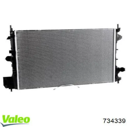 Do koszyka 734339 VALEO Chłodnica silnika