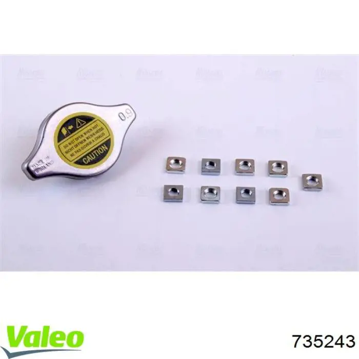 735243 VALEO Chłodnica silnika