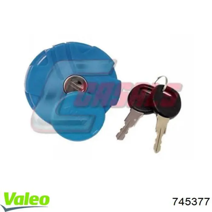 Do koszyka 745377 VALEO Korek wlewu paliwa