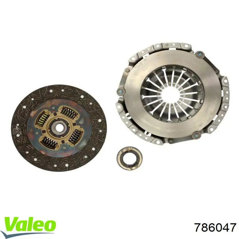 Zestaw sprzęgła (3 części) VALEO 786047 cena, od 517,44 zł