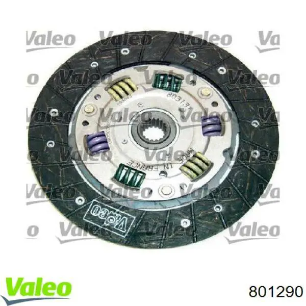 Do koszyka 801290 VALEO Zestaw sprzęgła (3 części)