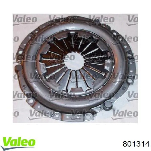 Do koszyka 801314 VALEO Zestaw sprzęgła (3 części)