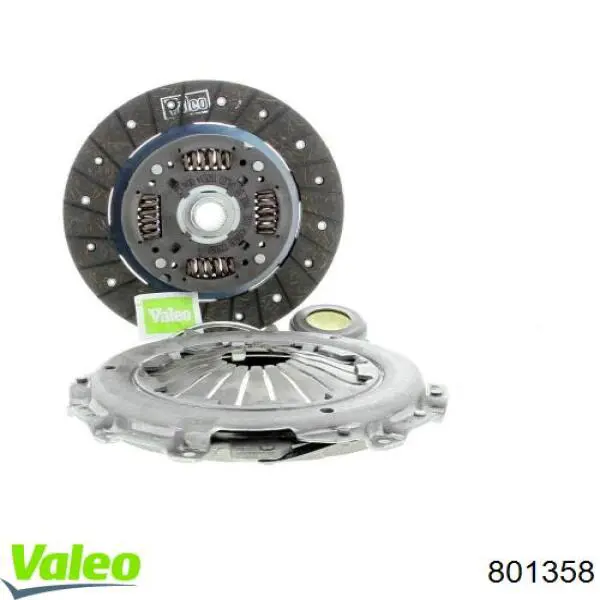 Zestaw sprzęgła (3 części) 801358 VALEO
