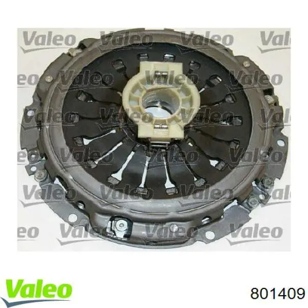 Do koszyka 801409 VALEO Zestaw sprzęgła (3 części)