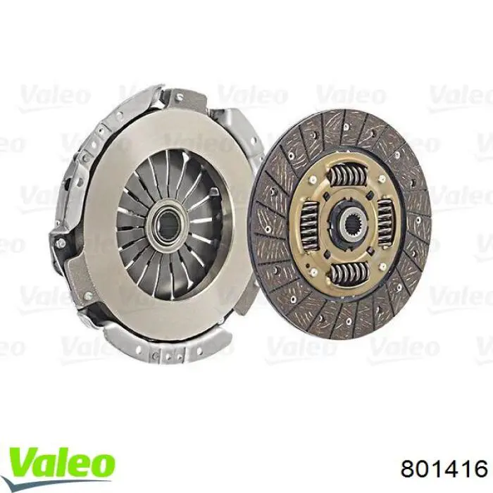 Zestaw sprzęgła (3 części) 801416 VALEO