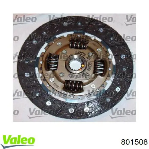 Do koszyka 801508 VALEO Zestaw sprzęgła (3 części)