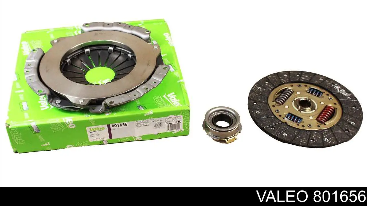 801656 VALEO Zestaw sprzęgła (3 części)