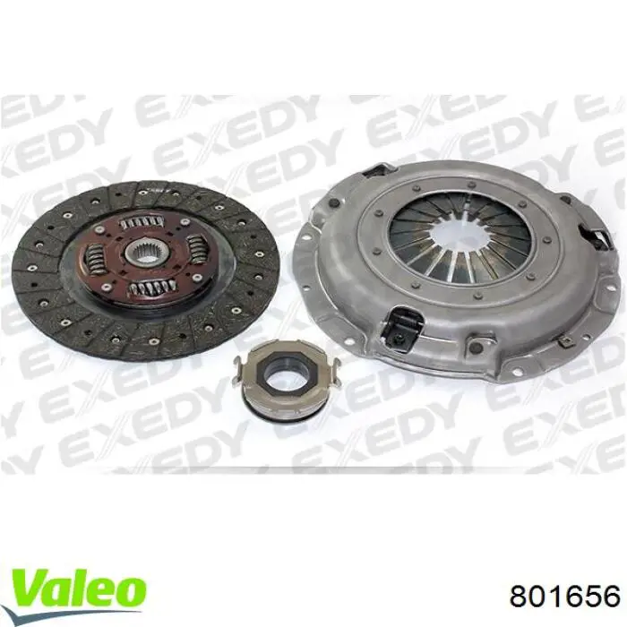 801656 VALEO Zestaw sprzęgła (3 części)